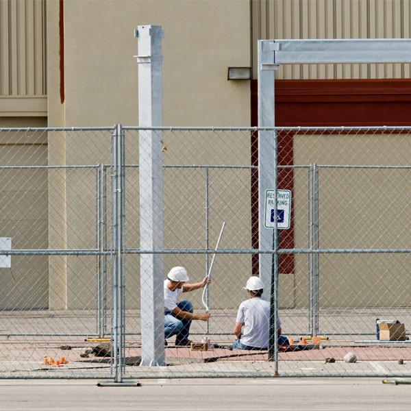 how long can i rent the temporary fence for my construction site or event in Huffman Texas